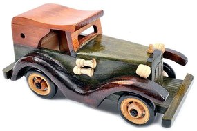 Διακοσμητικό Αυτοκίνητο Ξύλινο 362-15x20cm Brown Wood