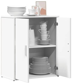 vidaXL Βοηθητικό Ντουλάπι Λευκό 60x31x70 εκ. από Επεξεργασμένο Ξύλο