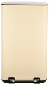 ESTIA ΚΑΔΟΣ ΑΠΟΡΡΙΜΑΤΩΝ CUBIC SOFT CLOSE 30lt IVORY