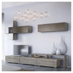 Σύνθεση σαλονιού "SMART 1" σε χρώμα σταχτί-λευκό  SB S1