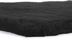 Χαλί Γούνινο (150x200) Nef-Nef Homeware Estelle Black