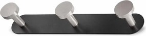 Κρεμάστρα Τοίχου 3 Θέσεων Grekon 453 Black