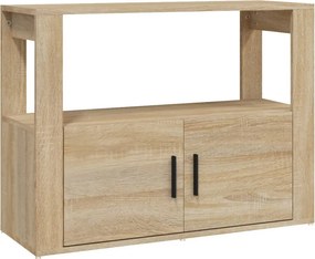 vidaXL Ντουλάπι Sonoma Δρυς 80x30x60 εκ. από Επεξεργασμένο Ξύλο