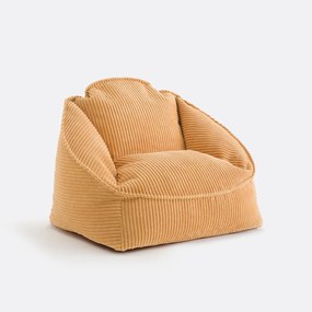 Πουφ-πολυθρόνα για παιδιά από κοτλέ βελούδο, Calidou