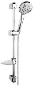 Κολώνα Ντους Με Ράφι Και Τηλέφωνο Tutti N340 Chrome Ferro Ορείχαλκος