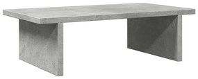 vidaXL Βάση Οθονών Γκρι του Σκυροδέματος 50x27x15 εκ. από Επεξ. Ξύλο