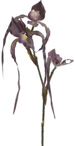 Διακοσμητικό Κλαδί-Λουλούδι 3-85-783-0053 Purple Υ92 Inart Plastic