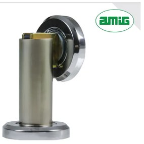 AMIG 711-12245 Στοπ Θύρας Δαπέδου / Τοίχου Μαγνητικό Νικελέ 75×50×50mm