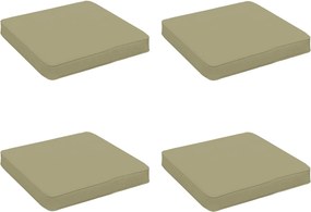 vidaXL Μαξιλάρια καθιστικού 4 κομματιών VUGHT 4 pcs 100% Πολυεστέρας