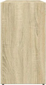 vidaXL Ντουλάπι Νιπτήρα Μπάνιου Sonoma Δρυς 60x33x60 εκ. Επεξ. Ξύλο