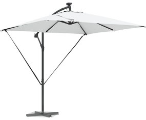 vidaXL Ομπρέλα Cantilever Banana Άμμος 249 x 249 x 250 εκ.