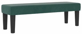 vidaXL Κρεβάτι με ελατήρια Σκούρο πράσινο 120 x 200 cm Βελούδο