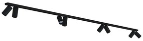 Φωτιστικό Οροφής - Σποτ Mono 7720 8xGU10 10W 2X150 Black Nowodvorski Metal, Plastic