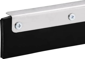 vidaXL Κεφαλή Σκουπίσματος Δαπέδου 45x122,5 εκ. Ατσάλι/Καουτσούκ