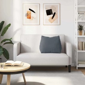 vidaXL Μαξιλάρι Πλάτης Σκούρο Γκρι 60 x 20 x 50 εκ.