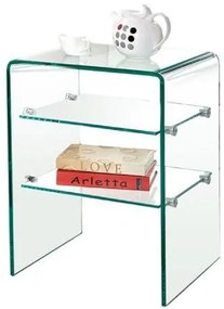 Βοηθητικό τραπεζάκι σαλονιού Crystal Shelf