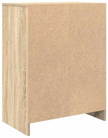 Συρταριέρα Sonoma Δρυς 57x34x76 εκ. Επεξεργασμένο Ξύλο - Καφέ