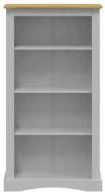 vidaXL Βιβλιοθήκη 4 Επ. Γκρι Μεξικ. Στιλ Corona 81x29x150 εκ.