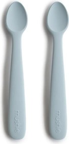 Κουτάλια Φαγητού (Σετ 2τμχ) Mushie Powder Blue 66-2360228