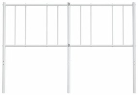 vidaXL Κεφαλάρι Λευκό 160 εκ. Μεταλλικό