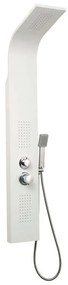 Στήλη Υδρομασάζ Bianco A7304W 140x20cm White Praxis Aluminium