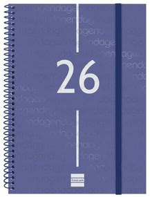 Ατζέντα Finocam YEAR Μπλε A5 15,5 x 21,2 cm 2026
