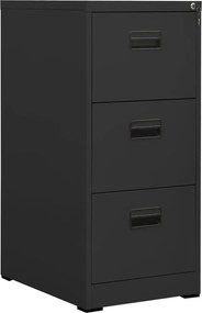 vidaXL Αρχειοθήκη Ανθρακί 46 x 62 x 102,5 εκ. από Ατσάλι