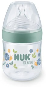 Μπιμπερό For Nature 10743075 Temperature Control 150ml 0-6 Μηνών Green Nuk 150ml Polypropylene