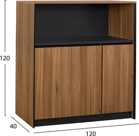 ΝΤΟΥΛΑΠΙ ΓΡΑΦΕΙΟΥ SUPREME 120Χ40Χ120 HM2358