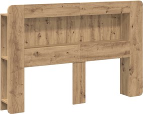 vidaXL Κρεβάτι με Κεφαλάρι Artisan Δρυς 140 cm