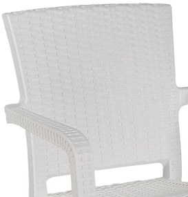 Καρέκλα - Πολυθρόνα Halcyon PP λευκό 57.5x59.5x86 εκ.