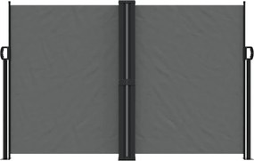 vidaXL Σκίαστρο Πλαϊνό Συρόμενο Ανθρακί 160 x 1000 εκ.
