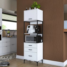 Ντουλάπι Λευκό EZER 60x40x198.6