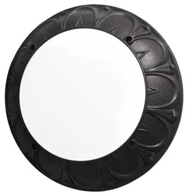 Φωτιστικό Ø35,5cm Εξ. χώρου Απλίκα Μαύρη IP66 Ε27 Fumagalli  Rita Black 1T3.000.AYE27