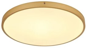 Πλαφονιέρα Φωτιστικό Οροφής LED 30W Χρυσό Tibey Φ45 12381-30 Globo Lighting-12381-30-Χρυσό 12381-30