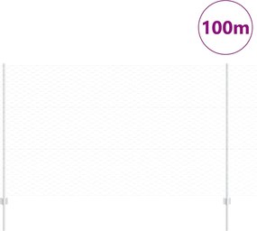vidaXL Συγκολλητός φράχτης από σύρμα 100 x 1,4 μ (Π x Y)