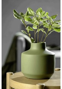 Βάζο Milano 026819L 19cm Green Leonardo Ceramic