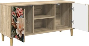 vidaXL Ντουλάπι TV BORNE 102 x 33 x 50 εκ. Sonoma Επεξεργασμένο Ξύλο
