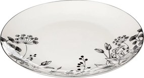 Πιάτο Φαγητού Ρηχό (Φ27) S-D White Floral 154845