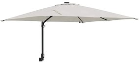 vidaXL Ομπρέλα Κήπου Άμμος 248.5 x 247.5 x 160 εκ. ύφασμα