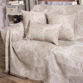 Ριχτάρι Vermont 07 Elephant Teoran Three-Seater 180x300cm Βαμβάκι-Ακρυλικό