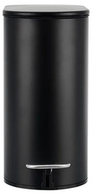 ESTIA ΧΑΡΤΟΔΟΧΕΙΟ ΜΠΑΝΙΟΥ SLIM SOFT CLOSE 5lt ΜΑΤ ΜΑΥΡΟ