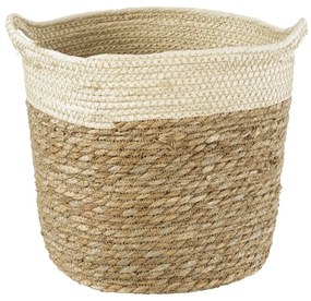 Κασπώ Kalymnos 20330 Φ26x27cm Beige-Brown GloboStar Grass