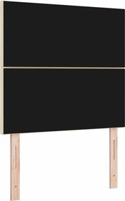 vidaXL Κεφαλάρι Κρεμ 100 cm ύφασμα