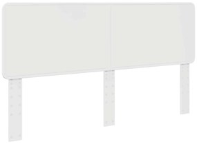 vidaXL Κρεβάτι Αποθήκης Λευκό 200 x 200 cm Επεξεργασμένο ξύλο