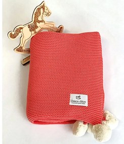 Κουβέρτα Πλεκτή Αγκαλιάς French Coral 108122314