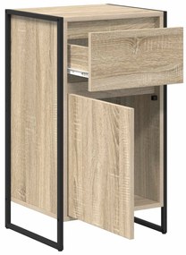 vidaXL Πλαϊνό γραφείο Σονόμα 81 x 36 x 150.5 εκ. Επεξεργασμένο ξύλο