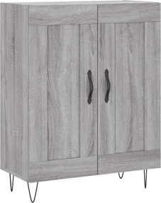vidaXL Ντουλάπι Γκρι Sonoma 69,5 x 34 x 90 εκ. από Επεξεργασμένο Ξύλο