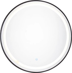 Καθρέφτης Μπάνιου Με Led (Φ70) Spitishop Novara Black