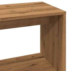 Γραφείο Γωνιακό Τεχνίτης Δρυς 200,5x50x76 εκ Επεξεργασμένο Ξύλο - Καφέ
